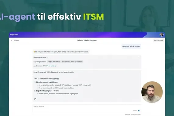 AI-agent til effektiv ITSM