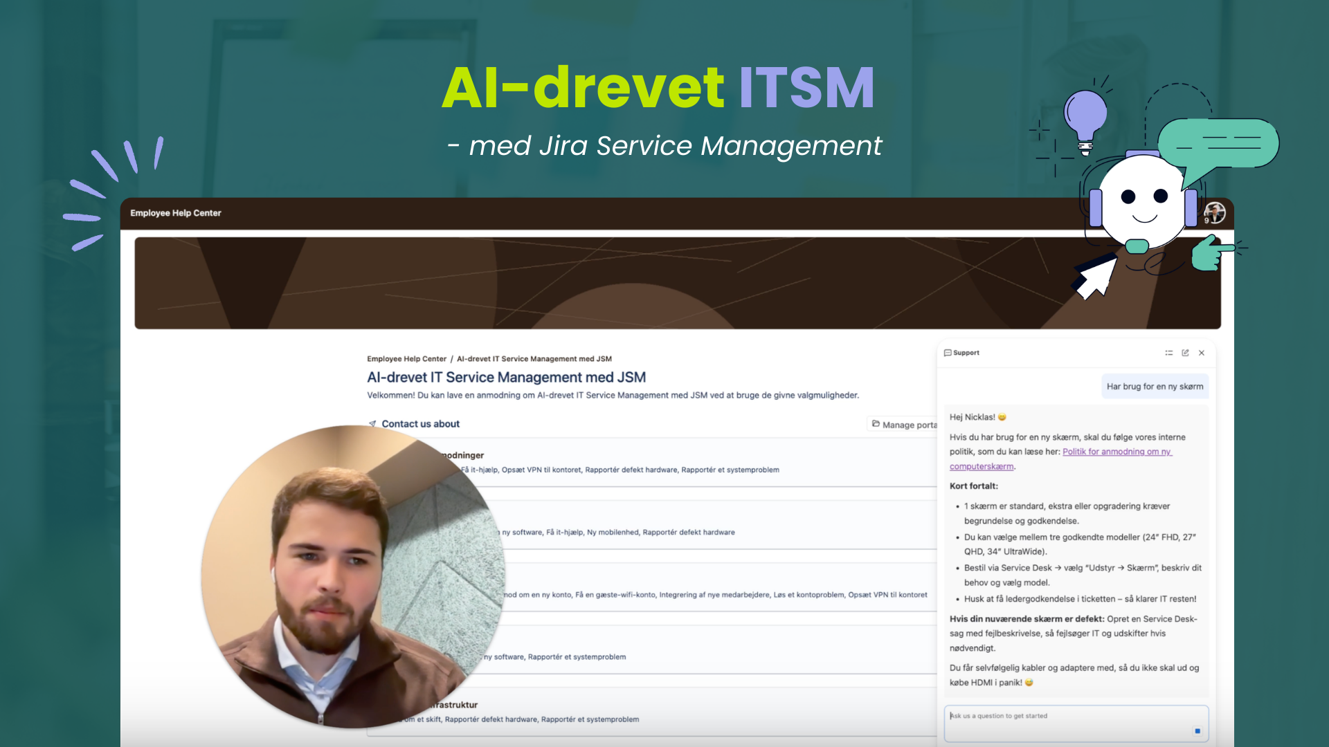 AI-drevet ITSM med Jira Service Management