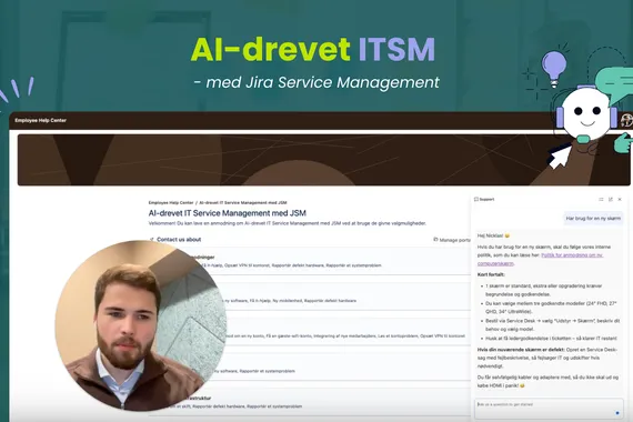 AI-drevet ITSM med Jira Service Management