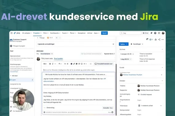 AI-drevet kundeservice med Jira Service Management