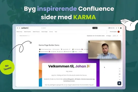 Byg inspirerende Confluence sider med KARMA