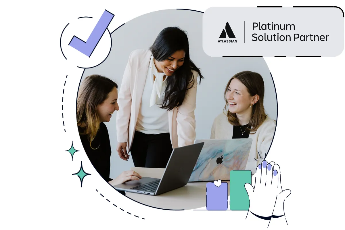 Teams som samarbeider med Atlassian-programvare