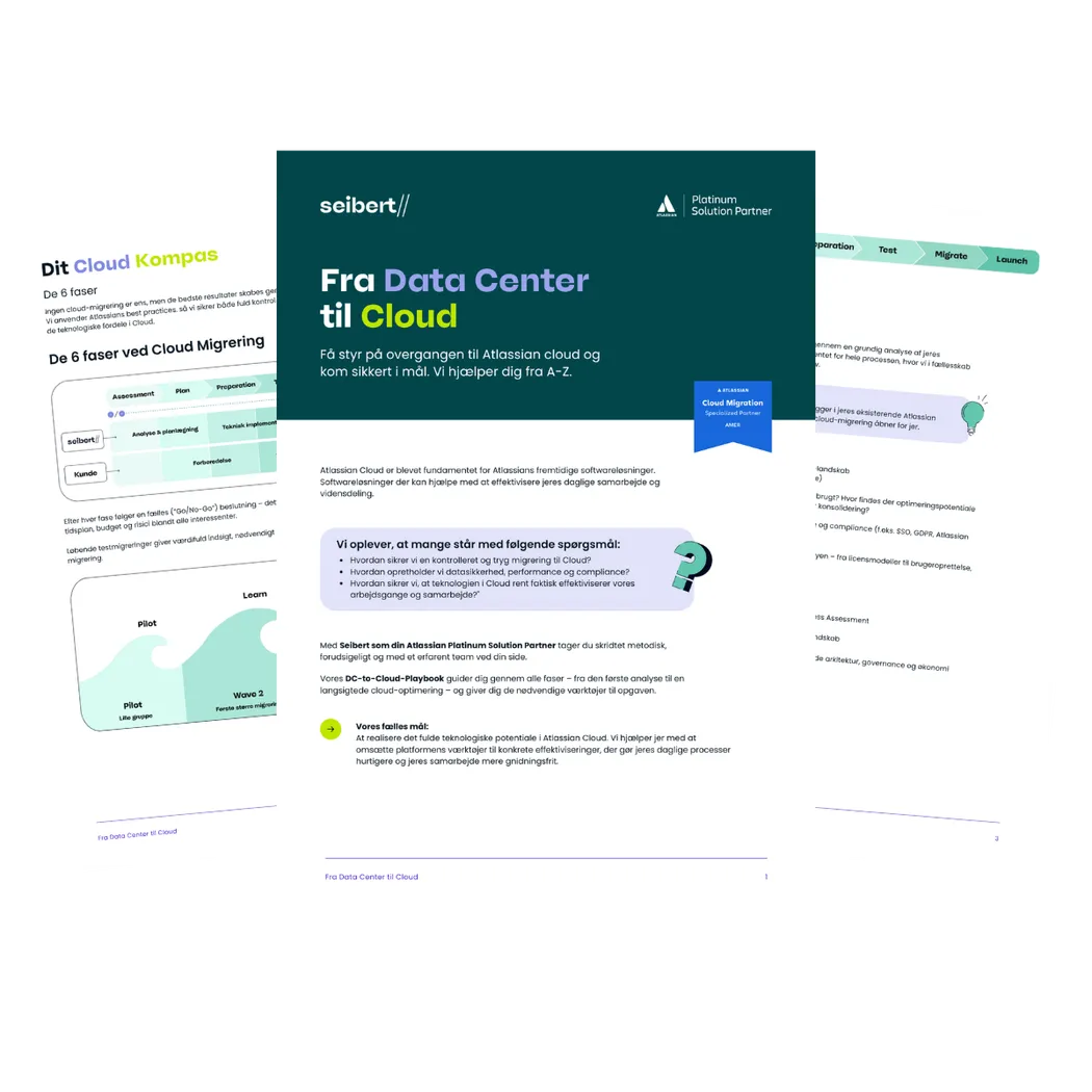 Fra Data Center til Atlassian Cloud