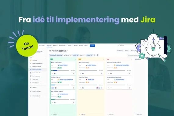 Fra idé til implementering med Jira