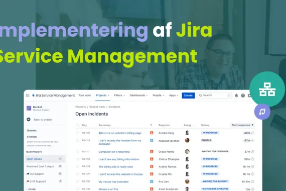 Implementering af Jira Service Management