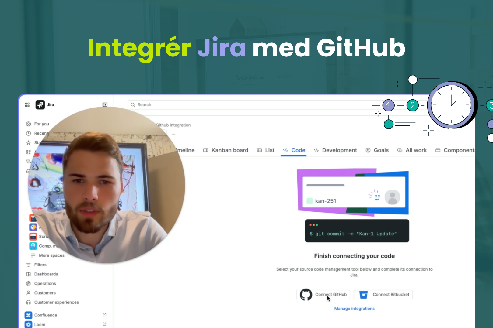 Integrer Jira med GitHub og få overblik over udviklingsarbejdet