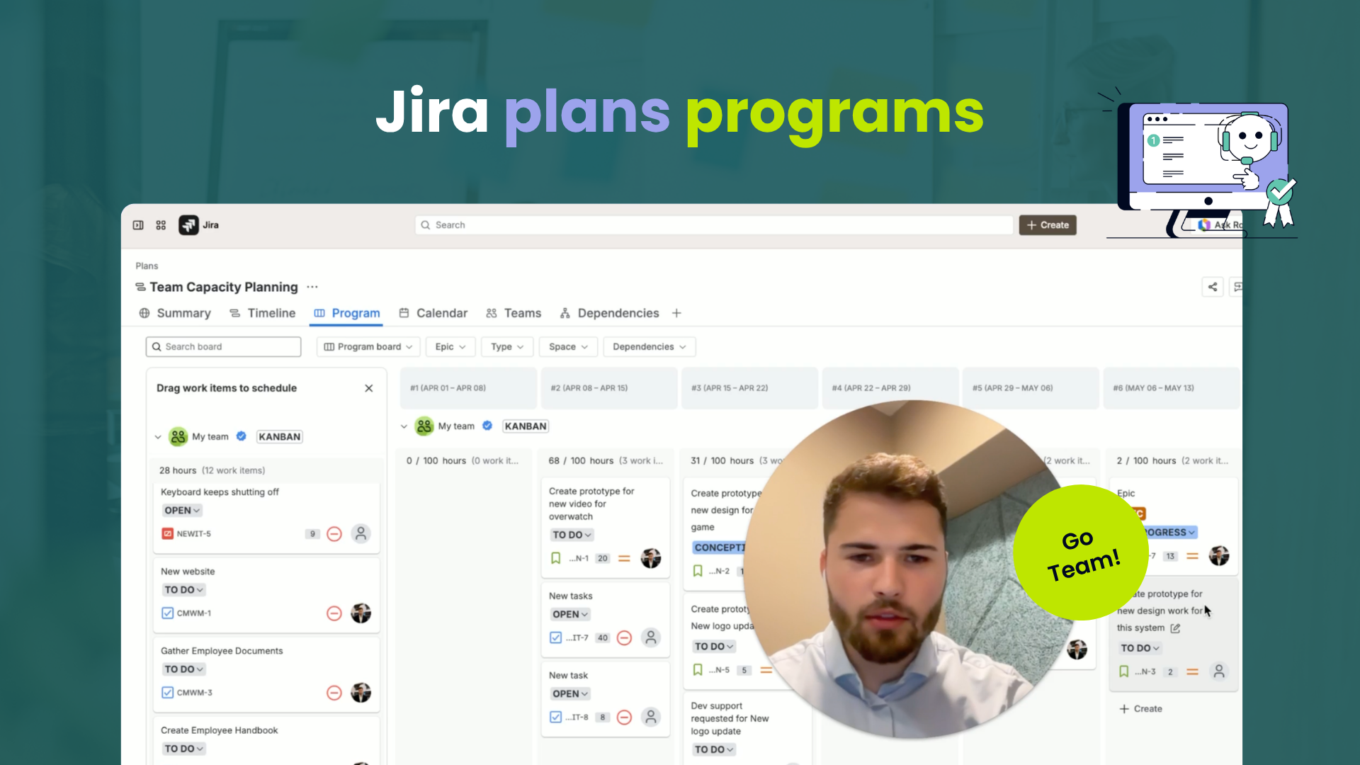Jira Plans Programs – Programvisningen i Jira Plans