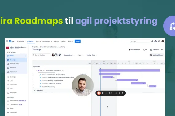 Jira Roadmaps til agil projektstyring