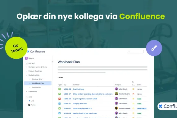 Oplær din nye kollega via Confluence
